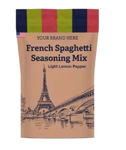 Mezcla de condimentos de espagueti de etiqueta privada Mezcla de limón y pimienta ligera Premium Hecho en EE. UU. Fabricante directo - Product Image 2