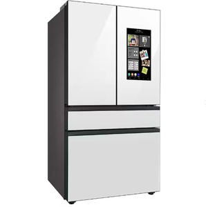 Vente en gros NOUVEAU Réfrigérateur à portes françaises 4 portes (29 pi³) Ft.) avec Family Hub en verre blanc - Product Image 2