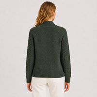 Pulls tendance en maille torsadée à manches longues en fil métallique pour filles – Nouveautés et Ventes Flash