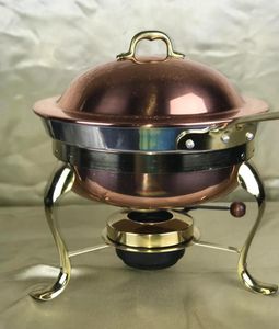 Réchaud en cuivre de qualité supérieure adapté aux hôtels, aux restaurants, aux entreprises de restauration et aux maisons offrant une fonctionnalité de style - Product Image 4