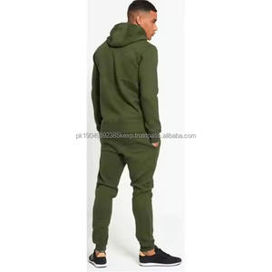 Conjunto de 2 Piezas para Hombre, Sudadera con Doble Cremallera y Pantalones Deportivos con Pedrería, 350 g/m², Estilo Urbano, Tallas Grandes - Product Image 6