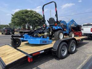 LS Lawn Mower 4x4 <b>Small</b> Tractor with Front End Loader Backhoe Good Cheap Buy Mini Farm Agriculture Tractor Gear LS Lawn Mower - Product Image 3