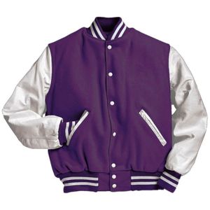 Veste universitaire personnalisée pour homme, col montant, style Letterman tendance, grandes tailles, hiver - Product Image 3