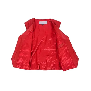 Chaleco de Cuero para Mujer, Diseño Moderno, Calidad Premium, Vintage, Impermeable, Forrado de Felpa, Sostenible, Ligero y Cómodo - Product Image 3