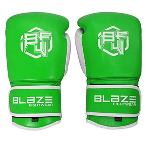 Guantes de Boxeo de Piel Auténtica OEM de Secado Rápido que Absorben la Humedad, Guantes de Boxeo para Golpes Fuertes, Kickboxing, Muay Thai, Entrenamiento de Artes Marciales BLAZE - Product Image 2