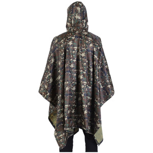 Rain Poncho for Men and Women with Custom Logo Label Printing Embroidery and Hood for Hiking Camping and Outdoor Promotions - Product Image 5