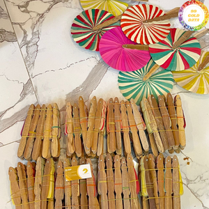 Abanico Artesanal de Bambú Vietnamita Hecho a Mano con Bambú Natural para Funciones de Refrigeración y Exhibiciones Decorativas Culturales - Product Image 5
