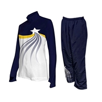 Veste de cheerleading sur mesure pour club de danse, studio, entraînement de cheerleading, tenue d'échauffement, survêtement de cheerleading