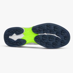 Chaussures de cricket blanches et vertes Advanced Grip pour hommes, chaussures de course confortables et longues pour le fitness - Product Image 2