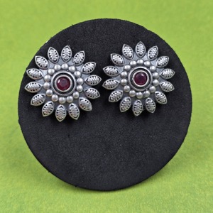 Pendientes de Plata Oxidada Antigua para Mujer, Regalo para Ella - Product Image 3