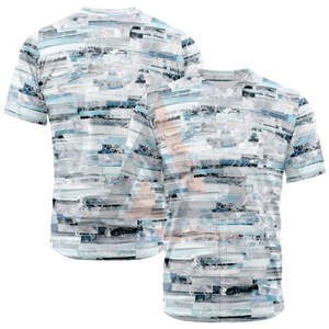 Maillot de baseball personnalisé 100% polyester, broderie de qualité supérieure, vêtements de sport universitaires, uniformes pour adultes, impression numérique, antibactérien - Product Image 6