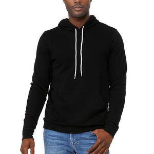 Sudaderas con capucha de lona Tri-blend Heather Grey Charcoal Bella - Product Image 6