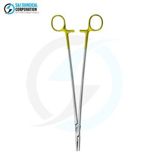 Porte-aiguille Debakey manuel en acier inoxydable durable – Kit d'instruments chirurgicaux pour une suture précise et un contrôle optimal des aiguilles - Product Image 5