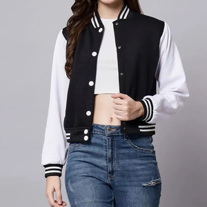 2026 Latest Unisex Winter Varsity Jackets Stand Collar Casual Wear Long Sleeve Breathable High Quality <b>Canvas</b> Reversible - Product Image 6