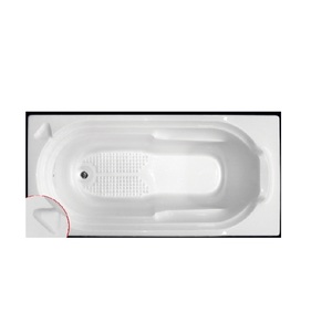 อ่างอาบน้ำสีขาวสำหรับโรงแรมและบ้านอ่างอาบน้ำสไตล์แฟนซีจากอินเดีย - Product Image 1