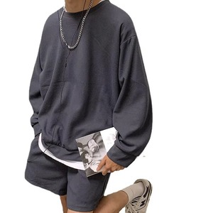 Mens Everyday Summer Outfit Stylish Short Sleeve T Shirt and Shorts Matching Two Piece <b>Set</b> for Relaxing and Casual Streetwear - Product Image 3