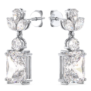 REYES, precio al por mayor, Pendientes colgantes de moissanita de Plata de Ley 925, gran oferta, joyería de regalo de aniversario de oro de 14K para mujer - Product Image 3