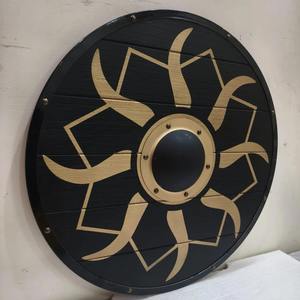 Viking Ragnar loth brok Knife แท้แบบทำมือโล่ยุคกลางการออกแบบการสวมใส่เหล็กกล้าคาร์บอนสูงผู้ผลิต OEM - Product Image 2