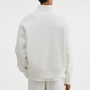 Col ras du cou uni à manches longues personnalisé de haute qualité pour la saison d'automne fait à la main sur mesure - Product Image 3