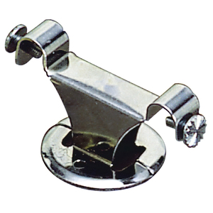 Supporto per barra da 12 mm / Doppio tetto cromato - Product Image 1