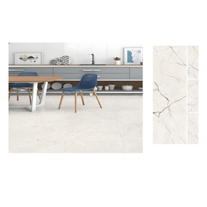 Carreaux d'intérieur en céramique brillante 60x120 Porcelaine polie émaillée intégrale pour carreaux de mur et de sol en marbre d'appartement - Product Image 1