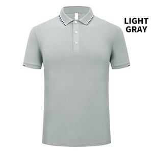 เสื้อเชิ้ตผ้าคอตตอน220ก. สำหรับผู้ชายผ้าถักแบบลำลองแห้งเร็วปักโลโก้ได้ตามต้องการ - Product Image 6