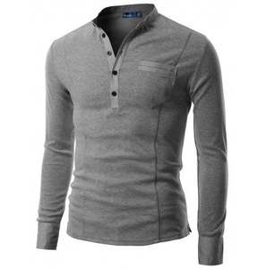 เสื้อเชิ้ตผู้ชายผ้าฝ้ายแท้ 100% ลายเรียบ คุณภาพสูง เป็นมิตรกับสิ่งแวดล้อม ขนาดสั่งทำได้ ราคาขายส่ง - Product Image 1