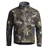 Sudadera con Capucha Impermeable Unisex de Moda para Caza, Tejido de Lona, Cálida para Invierno, Cortavientos, Transpirable, Forro de Algodón, Color Sólido, Personalizable, Completa