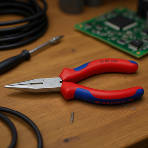 คีมตัดด้านข้าง Knipex Snipe Nose พร้อมด้ามจับหลายชิ้นส่วนเคลือบโครเมียม - Product Image 3