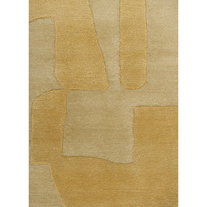 Tapis Jaipur ZA Tnq-3206 Rectangulaire Blanc et Vert, Tufté à la Main en Laine et Viscose, Abstrait, 4m, pour Maison, Couloir, Tapis de Chambre 10mm - Product Image 3