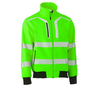 เสื้อแจ็กเก็ตผ้าแคนวาสสำหรับผู้ชายชุดทำงานผ้าแคนวาสแบบสะท้อนแสงมีฮู้ด - Product Image 3