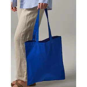 Sac fourre-tout en coton biologique de qualité supérieure, sac de courses durable, sac fourre-tout en coton de qualité supérieure pour la promotion - Product Image 1