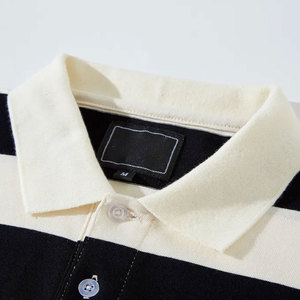 Polo de golf informal para hombre de algodón liso en blanco al por mayor, camisetas personalizadas con logotipo bordado de talla grande de poliéster para hombre - Product Image 3