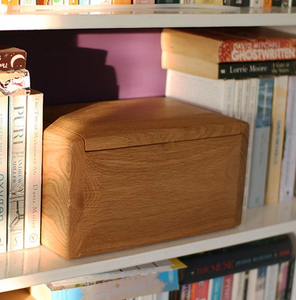 Best Choice Handcrafted Solid Wood Cremation <b>Urn</b> Box with Hinged Lid for Human or <b>Pet</b> <b>Ashes</b> Memorial Storage from Vietnam - Product Image 5