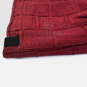 Venta al por mayor logotipo personalizado estilo de moda de alta calidad transpirable impermeable Unisex invierno Jacquard gorros de punto sombreros - Product Image 3