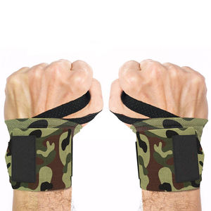 Wholesale <b>Gym</b> Unique Design <b>Wrist</b> Straps Support Protector Weight Lifting Camo <b>Wrist</b> <b>Wraps</b> Customized Top Quality - Product Image 1