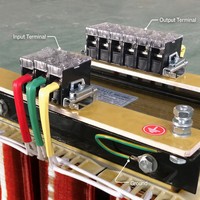 Transformateur d'isolement triphasé à sec HYSG-20KVA 380V vers 200V, trois enroulements, 50-60Hz pour systèmes électriques industriels