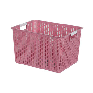 High-Quality Woven PP <b>Storage</b> <b>Basket</b> 3415 – Durable, Multi-Use Organizer in <b>Soft</b> Pastel Tones - Product Image 2