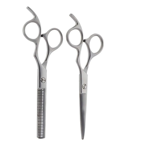 Ensemble de ciseaux à cheveux professionnels personnalisables, acier inoxydable de haute qualité pour l'éclaircissage des cheveux et des dents, pour les salons de coiffure - Product Image 5