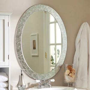 Minimalist Metal <b>Wall</b> <b>Mirror</b> Modern Luxury Decorative Round <b>Hanging</b> Frame for Vanity Bathroom and Bedroom <b>Wall</b> Decoration - Product Image 1