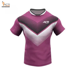 Fabricación de fábrica Ropa deportiva Uniforme de rugby de alta calidad de color personalizado para adultos - Product Image 2