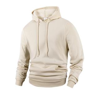 100% Merino Wool <b>Men's</b> Hoodie Casual <b>Cardigan</b> Coat With Thick Zipper Loose Print Pattern for Running Workout Layering - Product Image 4