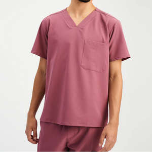 Nuevos uniformes médicos de moda, uniformes de enfermería para hombres, conjuntos de uniformes para correr, conjuntos de uniformes para hombres, tela elástica suave transpirable - Product Image 2