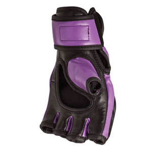 นวมต่อยมวยแบบหนัง MMA ถุงมือนวมมวยไทยแบบปรับแต่งได้ - Product Image 6