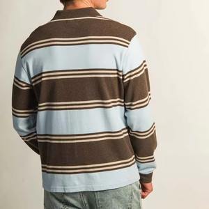 Camisetas de Rugby Vintage Personalizadas, Polo de Manga Larga, 100% Algodón, Logotipo Bordado de Alta Densidad, Camiseta de Rugby, Polos para Hombre - Product Image 6