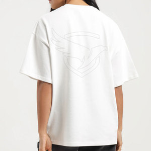 Marque privée T-shirt surdimensionné de haute qualité T-shirt surdimensionné en grande quantité T-shirt surdimensionné en coton à vendre - Product Image 5