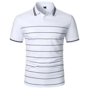 Alta calidad bajo OEM MOQ personalizado 3XL suelta Casual Unisex Polo camisetas hombres algodón Polo camisas - Product Image 2