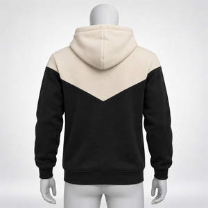Sweat à capuche homme coupe classique sans coutures 100% coton, tissu haute performance hiver, faible MOQ - Product Image 4