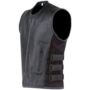 Meilleure édition gilet en cuir d'hiver pour hommes nouvelle qualité à faible taux respirant conception selon la demande du client - Product Image 3