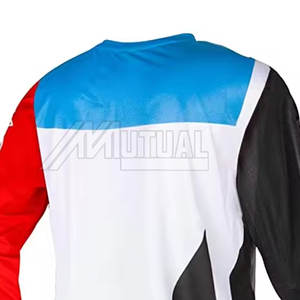 Haut de cyclisme haute performance à coupe personnalisée Chemise de vélo à séchage rapide avec techniques imprimées respirantes pour l'équitation en plein air - Product Image 6